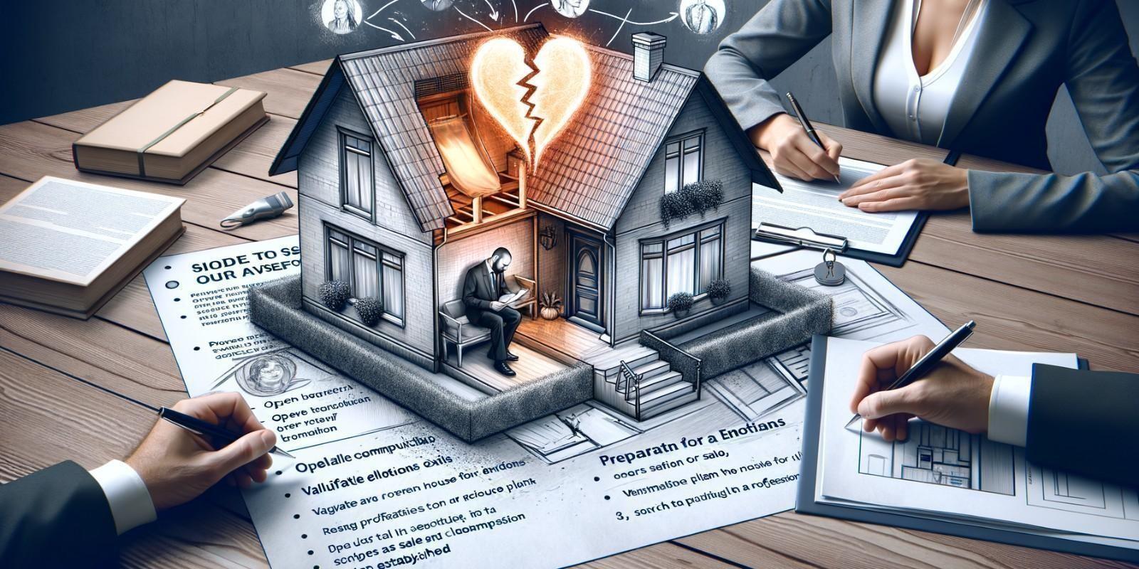 Vender propiedad en divorcio o separación: guía emocional esencial